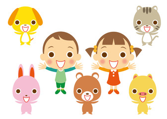 みんな仲良し　お友達