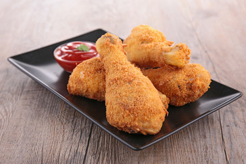 fried chicken leg