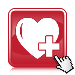 HEART PLUS ICON