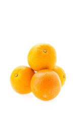 Orange isolated on white