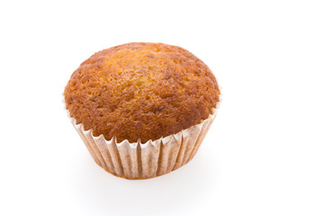Banana cakes isolated on white