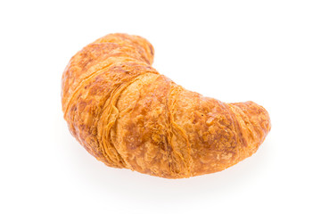 Croissant isolated on white