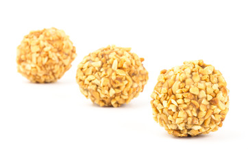 Peanut chocolate ball