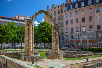 Lyon : Jardin archéologique Saint-Jean