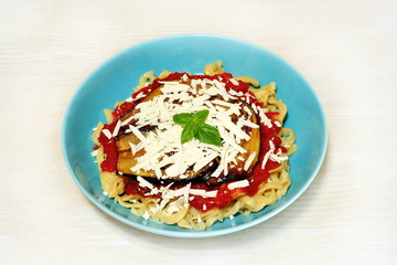 Pasta fresca alla norma