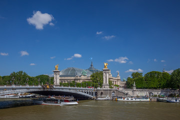 Pont Alexandre III et Grand Palais, Paris