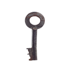 Vintage rusty key