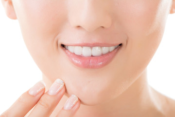 Obraz premium white teeth