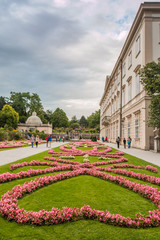 Mirabell Palace in Salzburg Austria