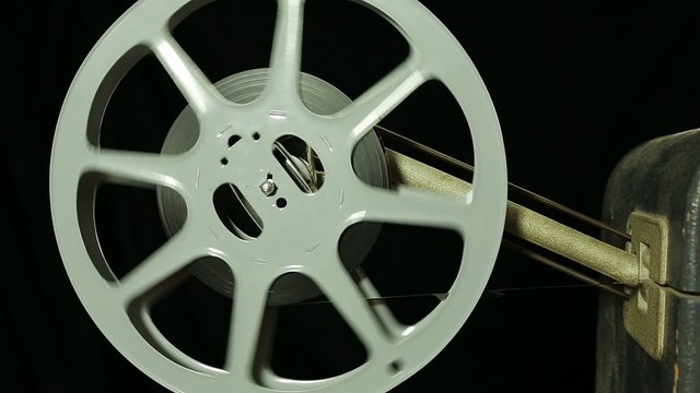 Filmrolle eines Filmprojektors