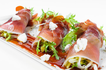 Meat canapes