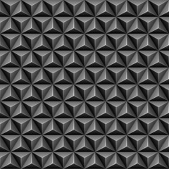 3d triangle seamless pattern