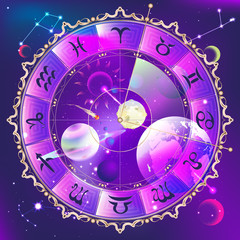Horoscope circle