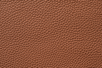 Closeup of seamless brown leather texture
