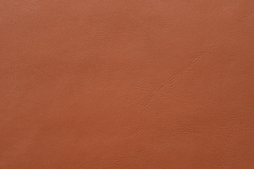 Closeup of seamless brown leather texture