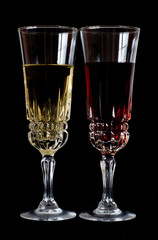 Wine glasses