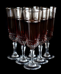Wine glasses