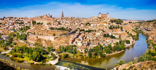 Fototapeta na wymiar Historic town of Toledo, Castile-La Mancha, Spain