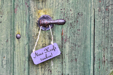neue Kraft tanken