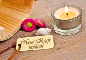 neue Kraft tanken