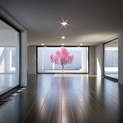 Modern Villa Hallway