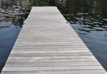 Obraz premium Wooden dock