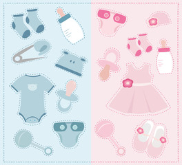 Baby accessories set