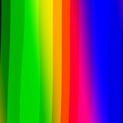 Abstract Colorful Rainbow Stripes Background