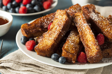 Homemade French Toast Sticks