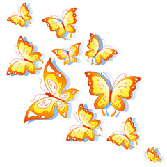 butterflies design