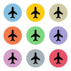 Obraz premium Flat App Icons
