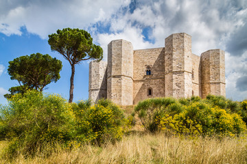 Fototapeta na wymiar Castel del Monte, Apulia, Italy