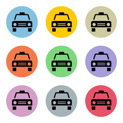 Obraz premium Flat App Icons