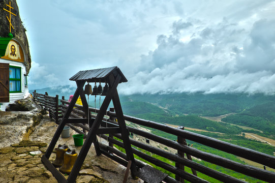 Landscape from Annunciation Monastery on the mountain Mangup