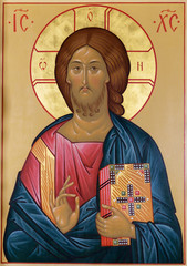 Fototapeta premium Old Russian icon