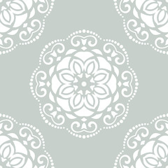 Orient Seamless Vector Pattern. Abstract Background