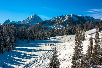 Mountains ski resort in Austria - nature and sport picture