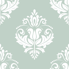 Damask Seamless Pattern. Abstract Background