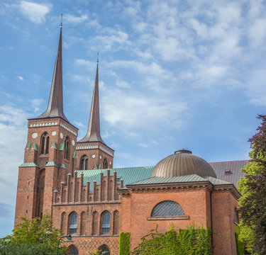 Roskilde Domkirke (Domkirken, Domkirche) Sj&aelig;lland Roskilde