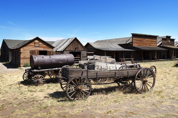 Fototapeta na wymiar Ghost town - Cody / Wyoming,