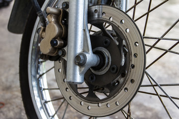 Brake motorcycle