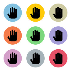 Obraz premium Flat App Icons