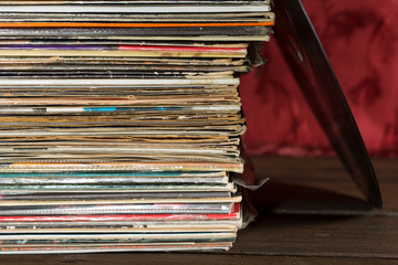 Old vinyl record