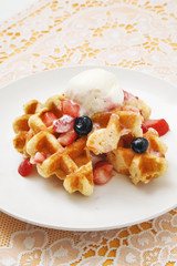 ベルギーワッフル