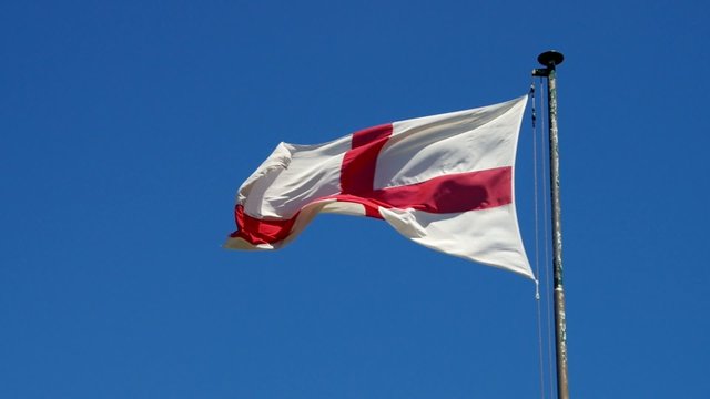 Englische Flagge vid 03