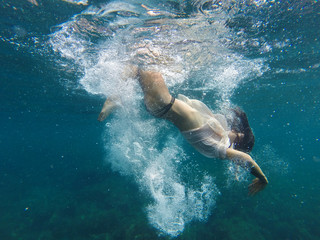 Diving