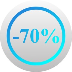 Sales icon (vector)