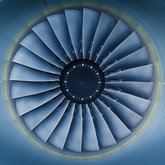 jet engine passenger plane