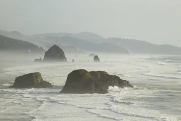 Papier Peint photo autocollant Côte Côte Pacifique de l& 39 Oregon