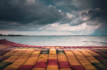 Water and sky in the Reservoir vintage